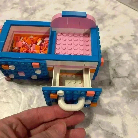 Lego DOTS Desk Organizer 41907- Built! - Picture 3 of 5